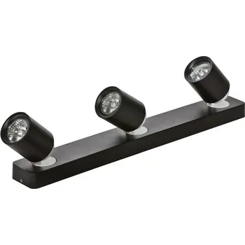 Stropní a nástěnné bodové svítidlo Azzardo Tomi 3 black AZ0680 GU10 3x50W IP20 54cm černé