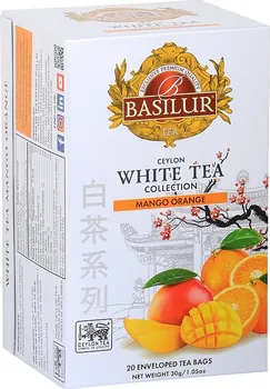 Čaj BASILUR White Tea Collection mango/pomeranč 20x 1,5 g