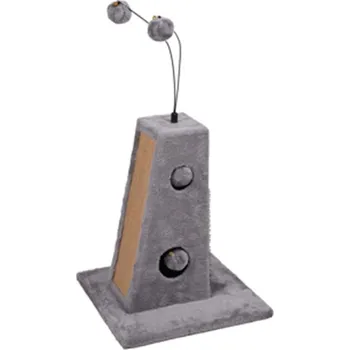 Škrabadlo FLAMINGO Sno Lara šedé 35x35x68cm