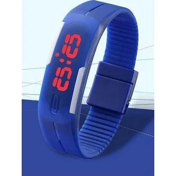 Chytré hodinky Náramkové hodinky LED modré