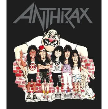 Nášivka nášivka na záda, zádovka Anthrax