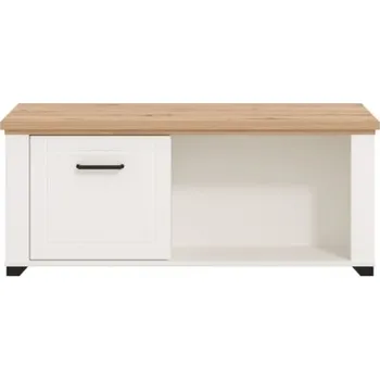 Konferenční stolek Konferenční stolek Lotta - bílá/dub artisan
