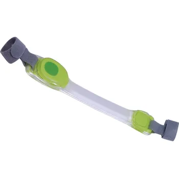 Obojek pro psa Nobby LED svítící bezpečnostní návlek žlutá 18 cm