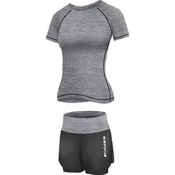 Merco Runner Short 2W fitness set šedá Velikost oblečení: XXL