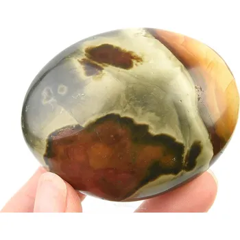 Přírodní kámen Jaspis pestrý hladký kámen (115g)