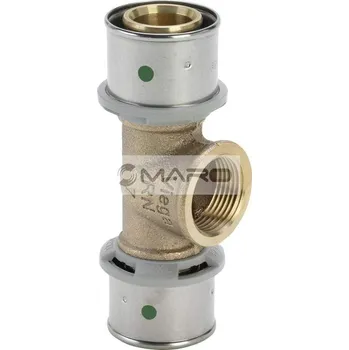 Fitinka Viega Pexfit Pro T-kus lisovací 2717 s vnitřním závitem 20 x 1/2" x 20 mm, 450267