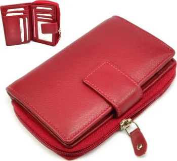 Peněženka Dariya Bags Kožená peněženka 3005 červená