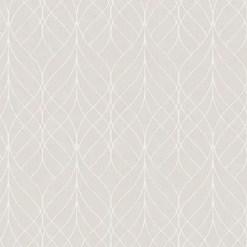 Tapeta Béžová geometrická vliesová tapeta na zeď, M41997D, Adéle, Ugépa