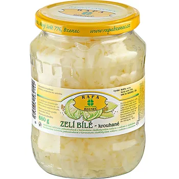 konzervovaná zelenina RAPA Zelí bílé sterilované krouhané 680 g