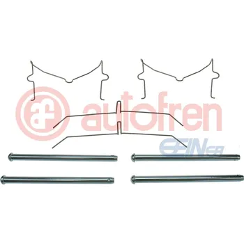 Přislušenství brzdového systému Sada příslušenství, obložení kotoučové brzdy AUTOFREN SEINSA D43042A