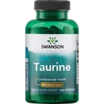 Swanson Taurine 500 mg 100 cps.