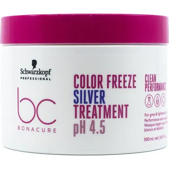 Vlasová regenerace Schwarzkopf Professional BC Bonacure Color Freeze Silver Treatment 500 ml