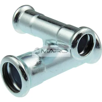 rozdělovač topení KAN-therm Steel Křížení z uhlíkové oceli lisovací, pro topení, profil "M" 22 x 15 x 22 x 15 mm, 1509057005