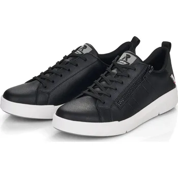 Dámské tenisky RIEKER - REVOLUTION Dámské kožené tenisky 41906-00 Rieker-R černé Barva: schwarz, Velikost: 43