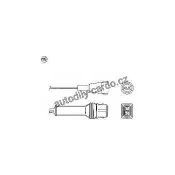 Lambda sonda Lambda sonda NGK OZA446-E11 - AUDI, RENAULT, VW