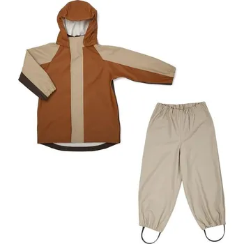 Kojenecká bunda NUUROO Set do deště Cobblestone/Multi mix Vel. 104