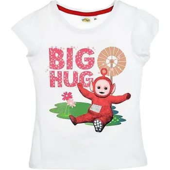 TRIČKO TELETTUBIES, bílé Velikost: 116