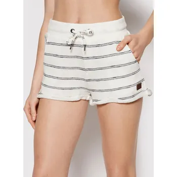 Dámské kraťasy kraťasy Roxy Perfect Wave - XWBW/Snow White Horiz Will Stripes M