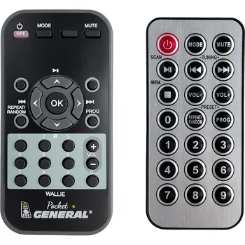 Dálkový ovladač AUNA Wallie, 1003322,10033228 - dálkový ovladač duplikát