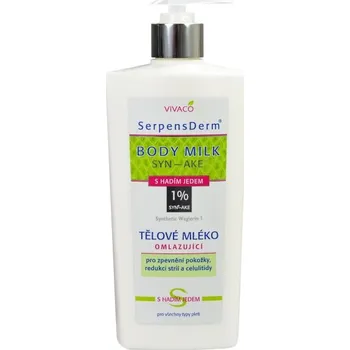 Pleťový krém VIVACO TĚLOVÉ MLÉKO S HADÍM JEDEM SERPENS DERM
