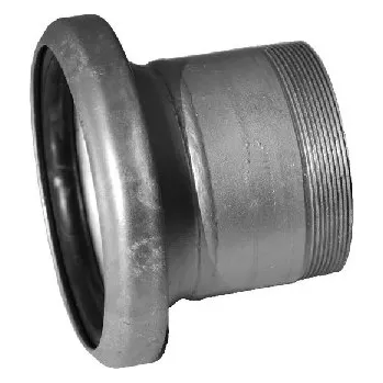 Hadicová spojka BAUER FEMALE / AG POZINK - Rychlospojka Dn 102 mm s vnějším závitem, 108 mm AG 4"