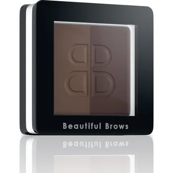 Beautiful Brows DUO Minerální pigment na obočí: Dark Brown / Choco