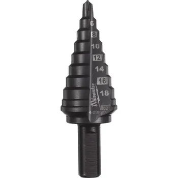 Vrták MILWAUKEE Stupňovitý kobaltový vrták 4-20mm