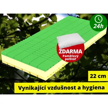 Matrace Matrace za hubičku.cz Magnum Clima HR pěna 180 x 200 x 22 cm