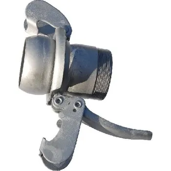 Hadicová spojka BAUER HÁK AG - Rychlospojka DN 127 s háky a vnějším závitem AG 4"