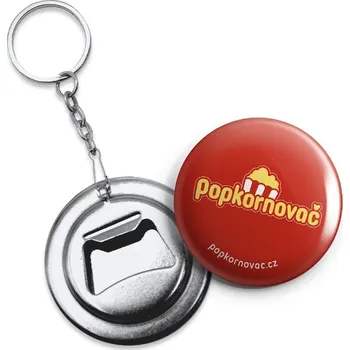 Klíčenka s otvírákem Popkornovač