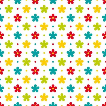 Softshell potisk vzor č. 32, kytičky metráž, látka funkční materiál