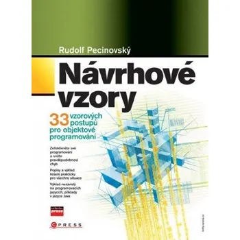 Kniha Návrhové vzory - Rudolf Pecinovský (E-Kniha)