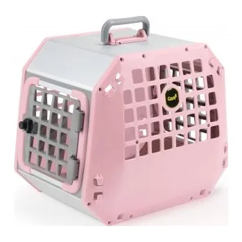 přepravka pro zvíře Kleinmetall CARE² M přepravní box, 37 x 48 x 41 cm Barva: Růžová