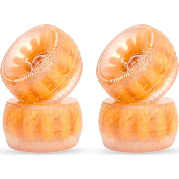 Longboard Exway - Cloud Wheel 120mm pro Atlas PRO 2WD (oranžová, 4ks)