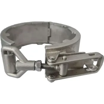 Zahradní hadice STORZ RYCHLOZAJIŠTĚNÍ SPOJE C-C NEREZ - SS-316 clamps spona se 2 čelistmi a pákou (rozevírací)