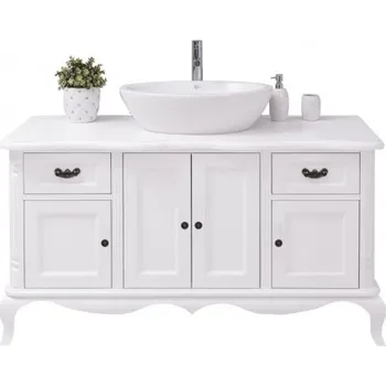 Koupelnový nábytek Skříňka pro umyvadlo Rustique 728 - bílá