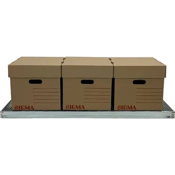 Dílenský regál Wexta Police kovová, S0 H12 1200x500 mm, regál SUPER/UNIRACK