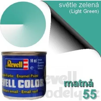 Modelářská barva 32155 - Světlé zelená 14ml (Light Green) 55