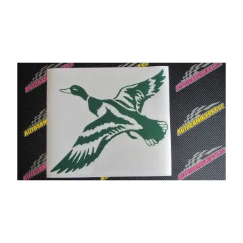 Samolepící dekorace SAMOLEPKA Kachna divoká 001 levá kačer (17 - šedá) NA AUTO, NÁLEPKA, FÓLIE, POLEP, TUNING, VLASTNÍ TEXT, TISK, AUTOSAMOLEPKY.cz, POLEPY, OBRÁZEK, LOGO, SAMOLEPKY