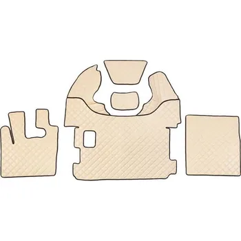 autokoberec Koberce kožené pro DAF 105XF od 2012 AUTOMAT, béžová barva