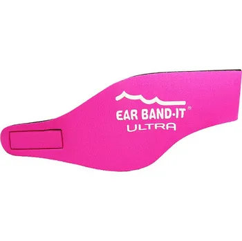 Plavecká čepice Ear Band-It® Ultra Růžová čelenka na plavání Velikost čelenky: M Čelenka na plavání