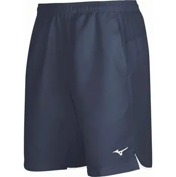 Chlapecké kraťasy Dětské sportovní šortky Mizuno Hex Rect Short Jr/White/Navy Velikost: 116