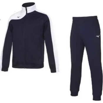 Pánská sportovní souprava Mizuno Men Knit Tracksuit(M)/Navy/White Velikost: XL