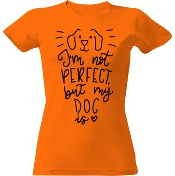 Dámské tričko Tričko s potiskem Perfektní pes dámské