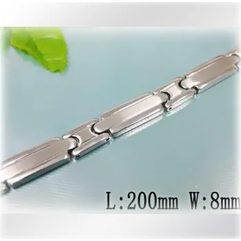 Řetízek Ocelový náramek - délka 200mm a šířka 8mm