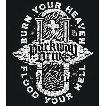 Nášivka nášivka na záda, zádovka Parkway Drive - Burn Your Heaven