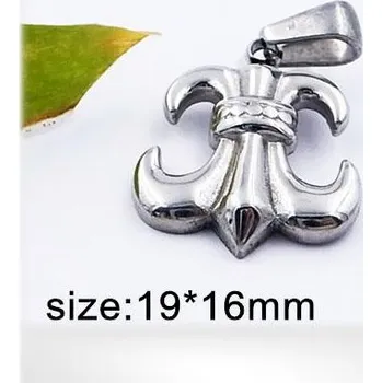 Přívěsek Symbol lilie - ocelový přívěsek