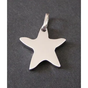 Přívěsek Hvězdička - ocelový přívěsek