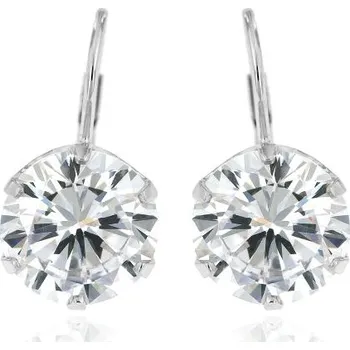 Náušnice Zlatnictví U Kostela Zlaté náušnice s bílým zirkonem 198bb 630308199