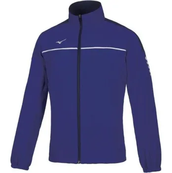 Chlapecká bunda Dětská sportovní bunda Mizuno Tokyo Micro Track Jacket Jr / Navy/White Velikost: 116